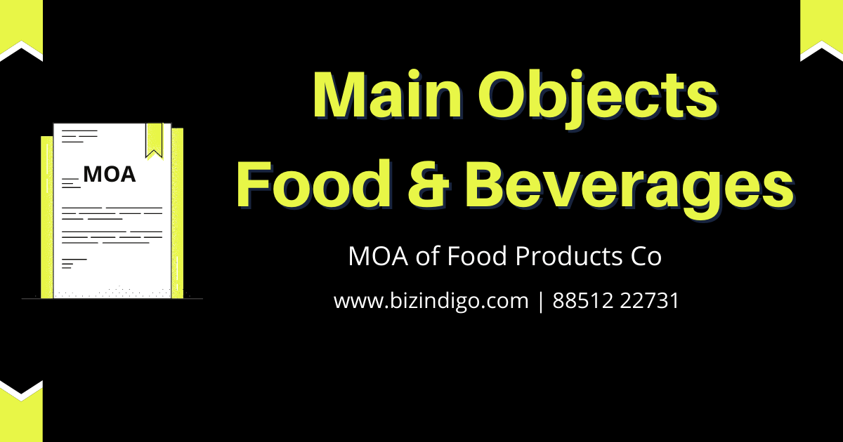 Main Objects Food Beverages Company