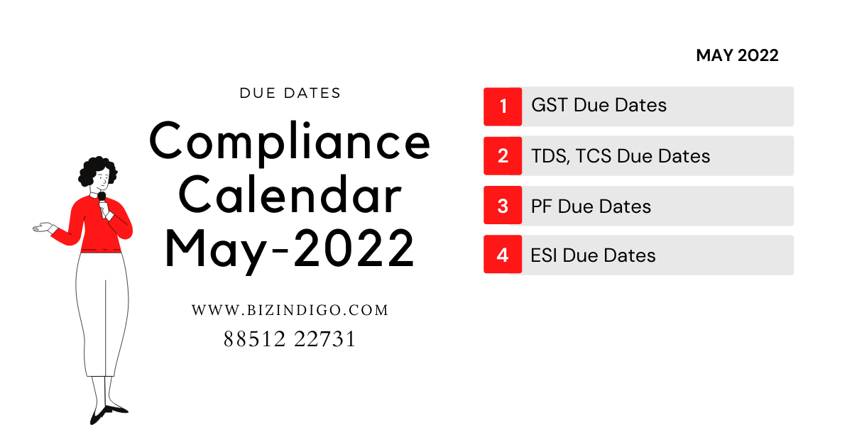 Compliance Calendar May 2022