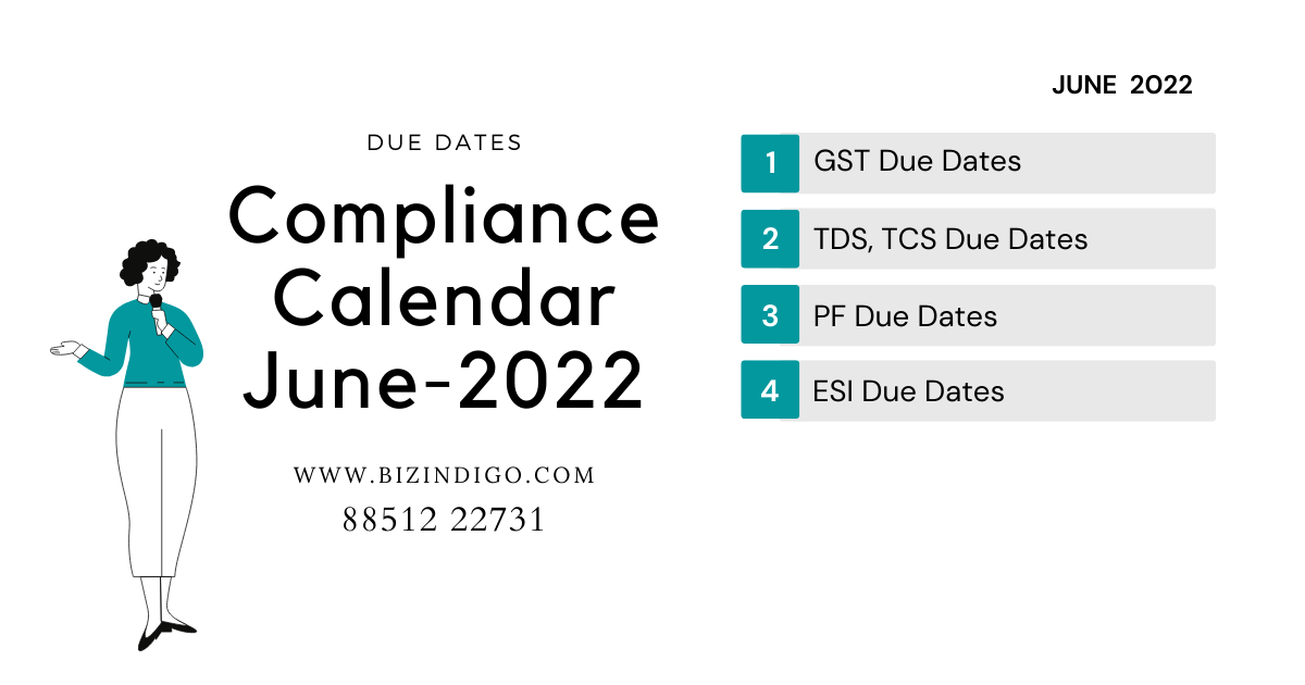 Compliance Calendar June 2022