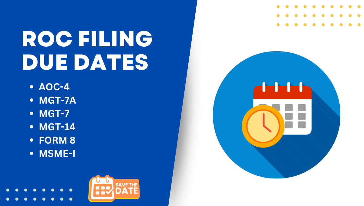 ROC Filing Due Date for FY 202324 BIZINDIGO®
