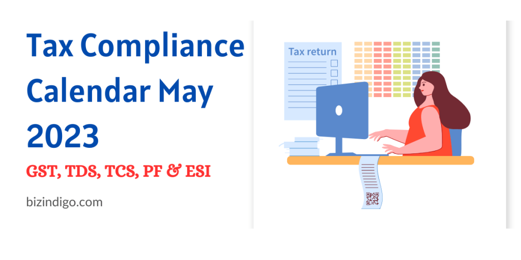 Tax Compliance Calendar May 2023
