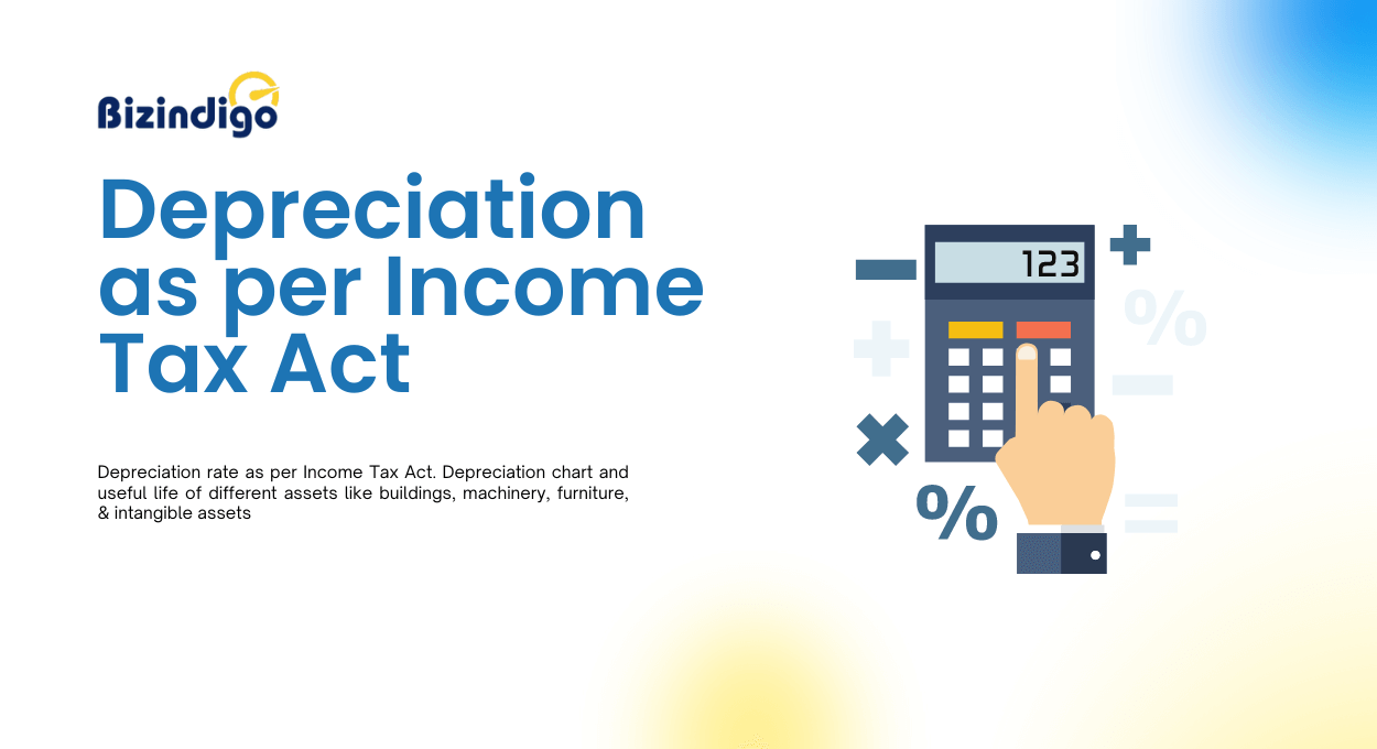 Depreciation as per income tax act